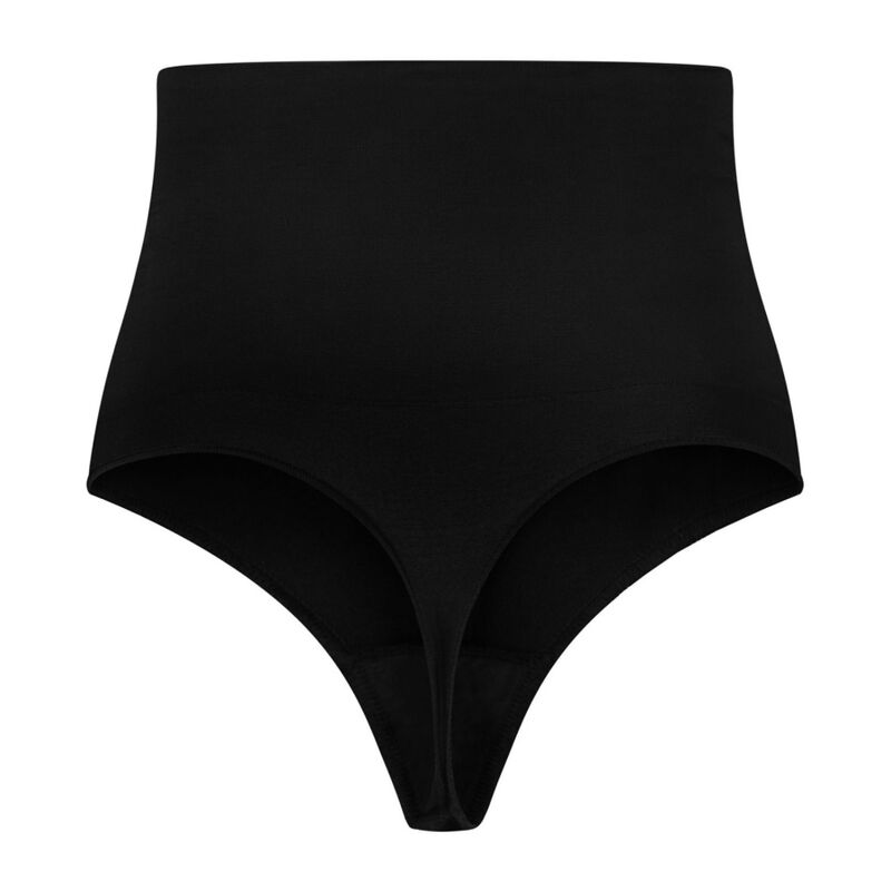 BYE-BRA - NAHTLOSER GÜRTEL STIL TANGA SCHWARZ GRÖSSE S – Bild 3