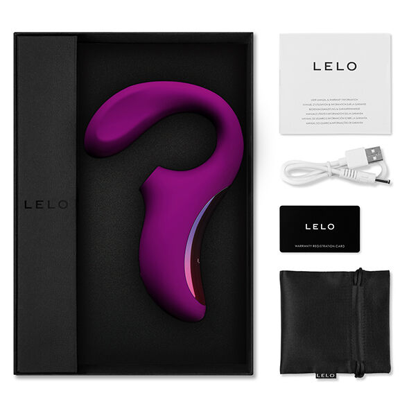 LELO - ENIGMA DOPPELSAUG-STIMULATIONS-TIEFROSEN-MASSAGER – Bild 3