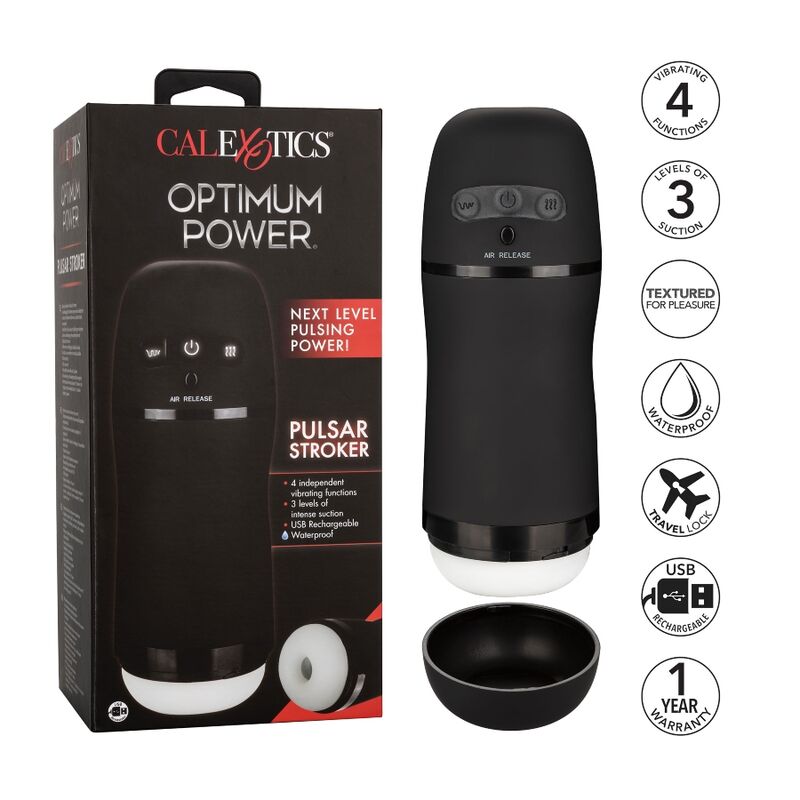 CALEXOTICS - VIBRIERENDER SAUGMASTURBATOR MIT OPTIMALER LEISTUNG – Bild 2