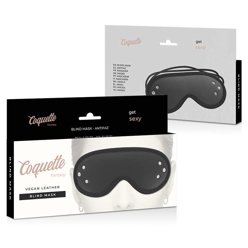 COQUETTE CHIC DESIRE - FANTASY VEGANE LEDERMASKE MIT NEOPRENFUTTER – Bild 5