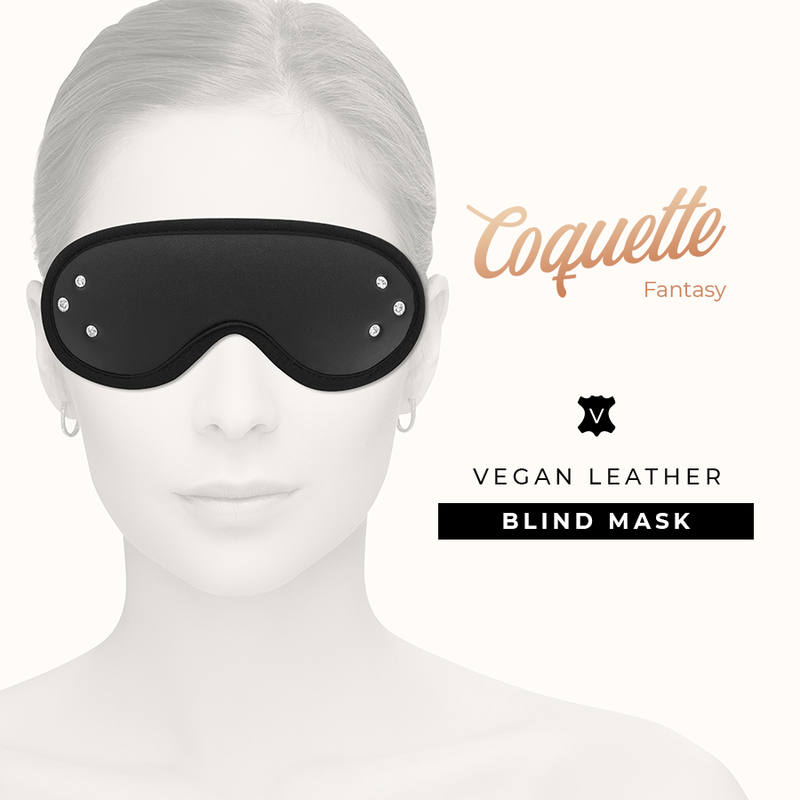 COQUETTE CHIC DESIRE - FANTASY VEGANE LEDERMASKE MIT NEOPRENFUTTER – Bild 4