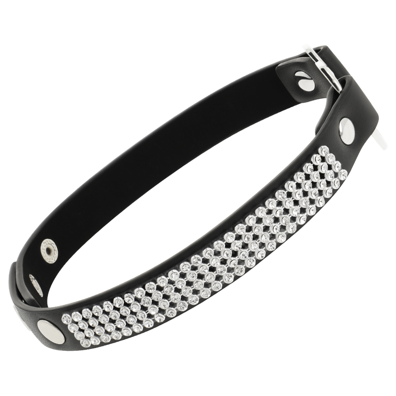 COQUETTE CHIC DESIRE - VEGANES LEDER-HALSBAND MIT HERZ – Bild 4