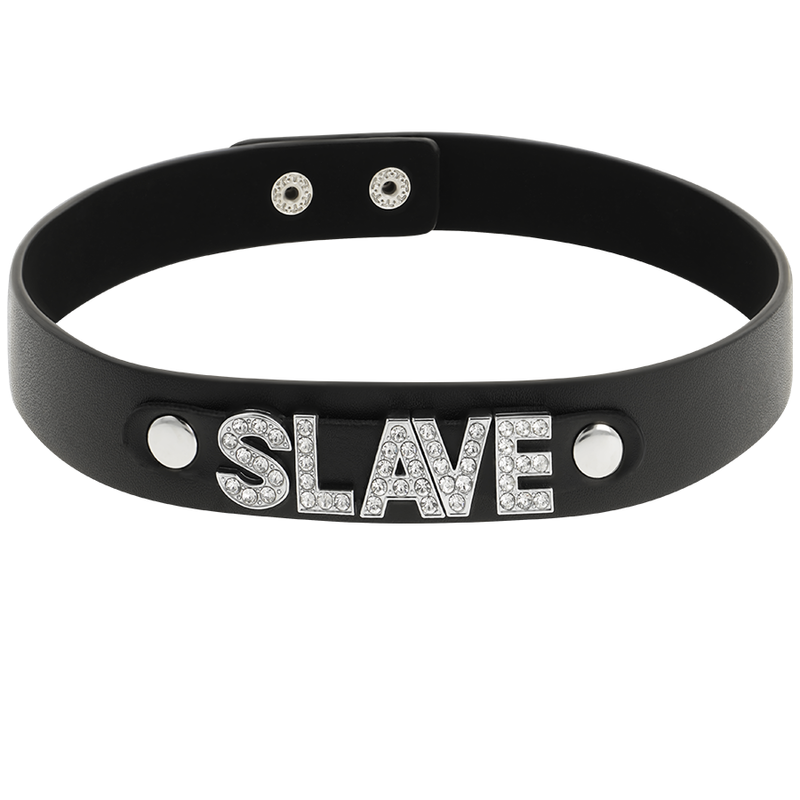 COQUETTE CHIC DESIRE - SKLAVEN-HALSBAND AUS VEGANEM LEDER – Bild 2