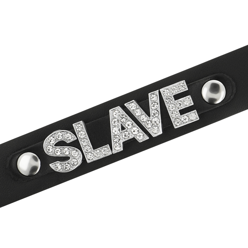 COQUETTE CHIC DESIRE - SKLAVEN-HALSBAND AUS VEGANEM LEDER – Bild 3