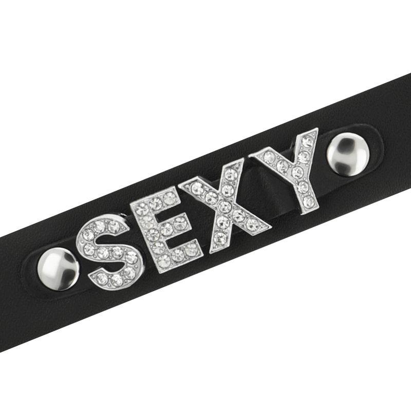 COQUETTE CHIC DESIRE - SEXY VEGANES LEDER-HALSBAND – Bild 3