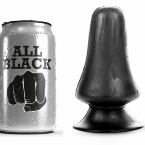 ALL BLACK - ANALPLUG 12 CM