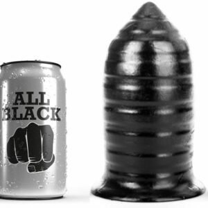ALL BLACK - ANALPLUG 16 CM