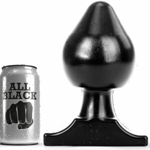 ALL BLACK - ANALPLUG 19 CM