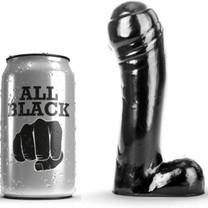 ALL BLACK - DILDO SCHWARZ 15 CM