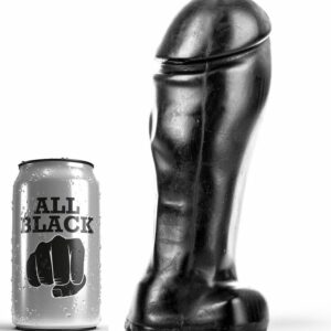 ALL BLACK - DONG 22 CM BREITER ZEHE