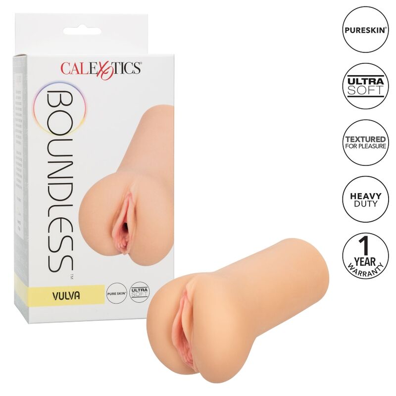 CALEXOTICS - BOUNDLESS VULVA STROKER HELLE HAUT – Bild 2
