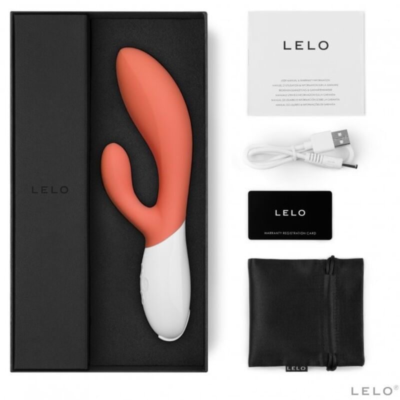 LELO - INA 3 LUXUS KORALLENKANINCHENVIBRATOR – Bild 2