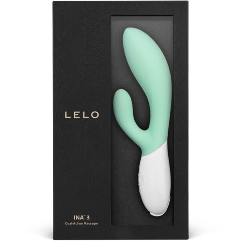 LELO - INA 3 GREEN RABBIT VIBRATOR LUXUS-ALGEN – Bild 5