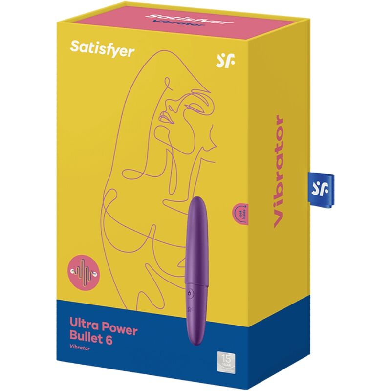 SATISFYER - ULTRA POWER BULLET 6 LILA – Bild 3