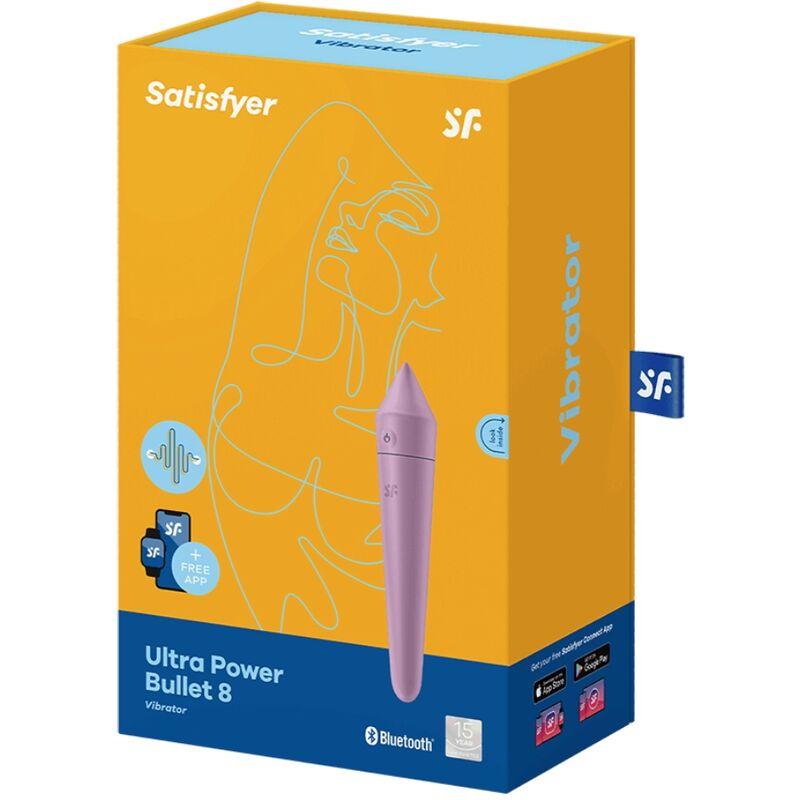 SATISFYER - ULTRA POWER BULLET 8 LILA – Bild 3