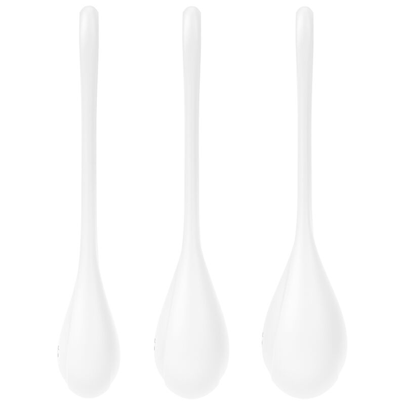 SATISFYER - YONI POWER 1 TRAININGSSET WEISS – Bild 2
