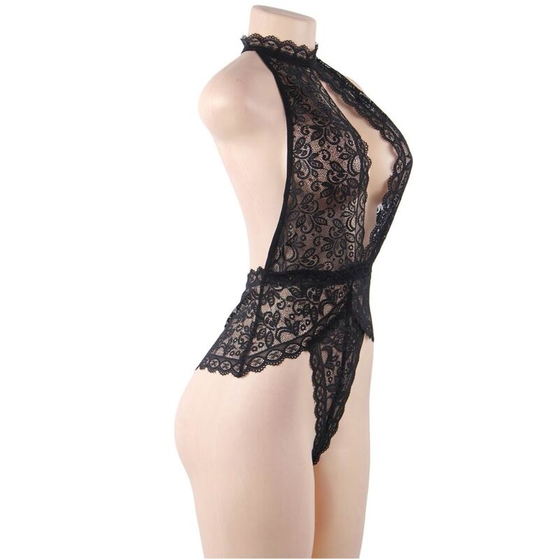 SUBBLIME - TEDDY ENCAJE ESCOTE PROFUNDO S/M – Bild 5