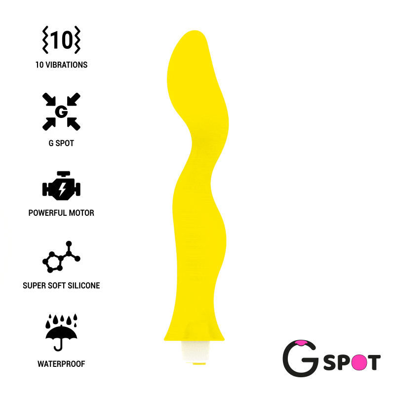 img_122200_6c840a5001d38293d7c1430965071e2e_1.gif G-SPOT - GAVYN G-SPOT VIBRATOR GELB