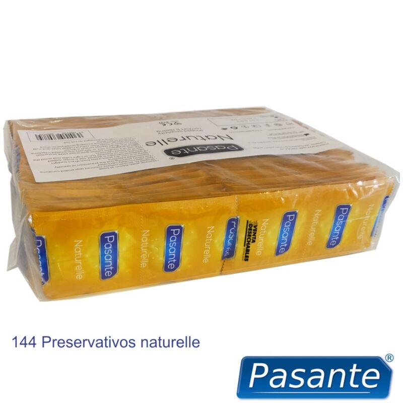 PASANTE - KONDOME NATURELLE BEUTEL 144 EINHEITEN – Bild 2