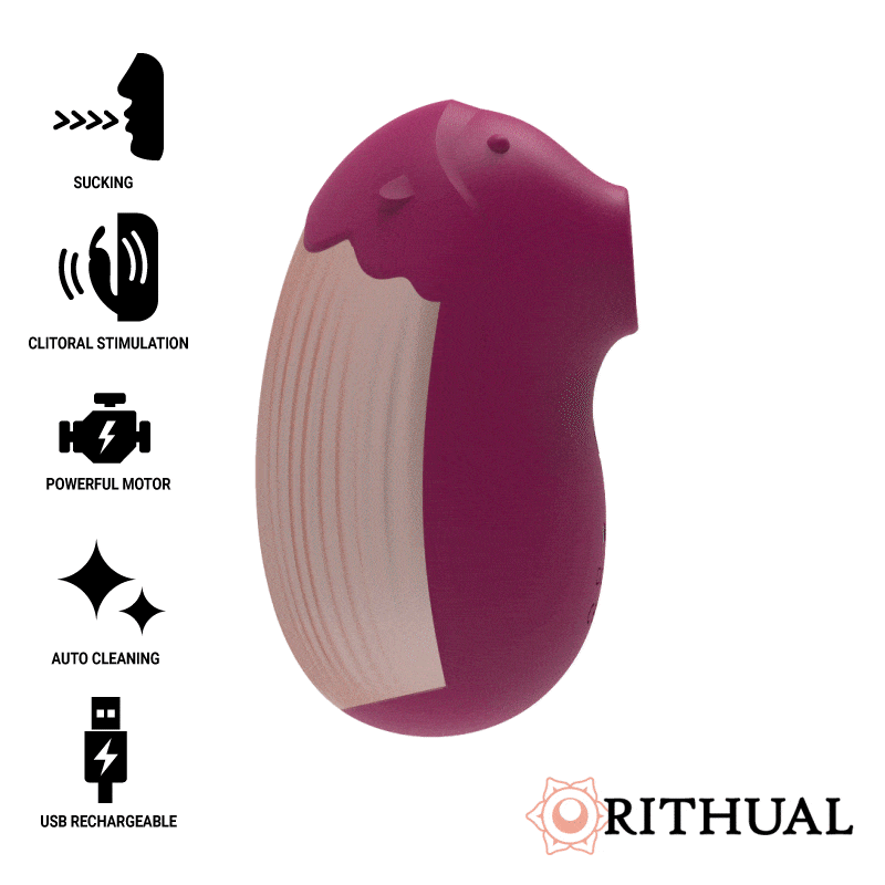 RITHUAL SHUSHU KLITORASSAUGER DER NEUEN GENERATION AQUA CERISE
