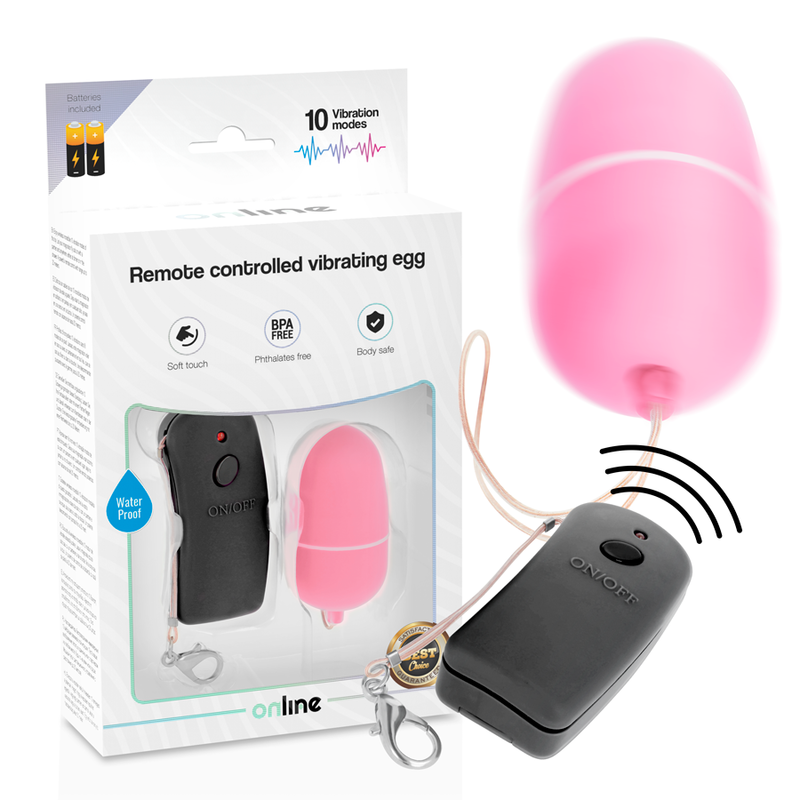 ONLINE - VIBRIERENDES EI MIT ROSA FERNBEDIENUNG – Bild 2