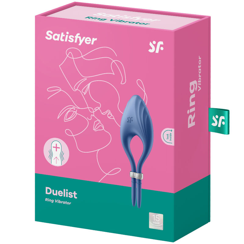 SATISFYER DUELIST ANILLO VIBRADOR - GRIS – Bild 4