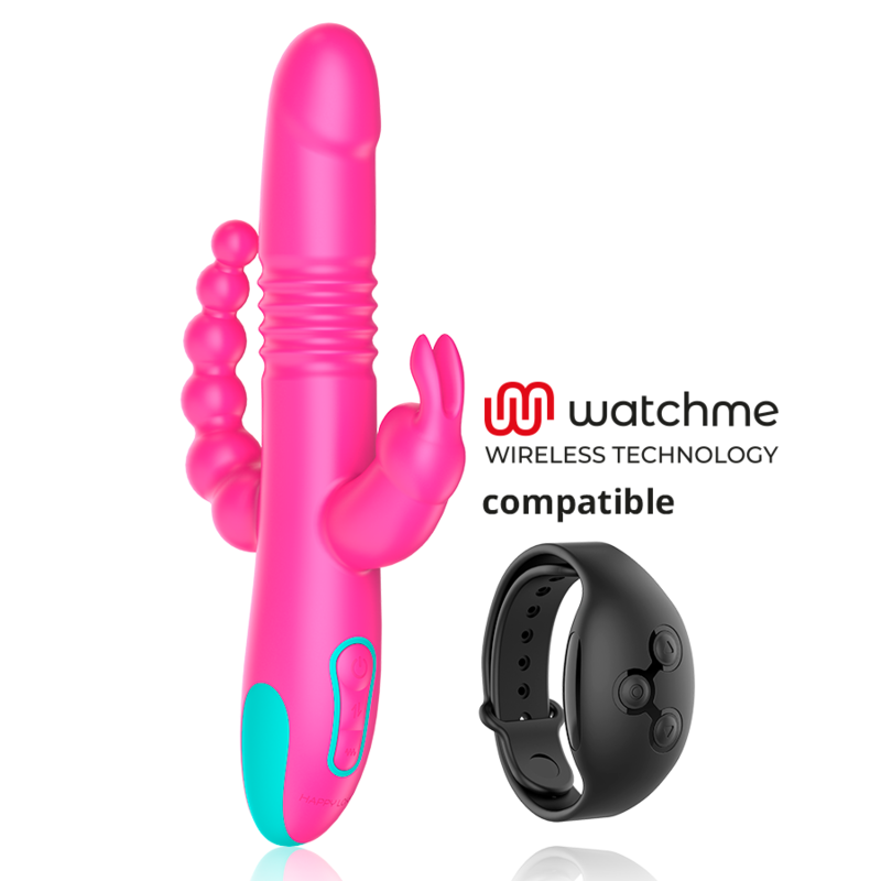 HAPPY LOKY - DONALD DREIFACHSTIMULATION: ANAL, G-PUNKT KLITORIS + WATCHME-FERNBEDIENUNG – Bild 2