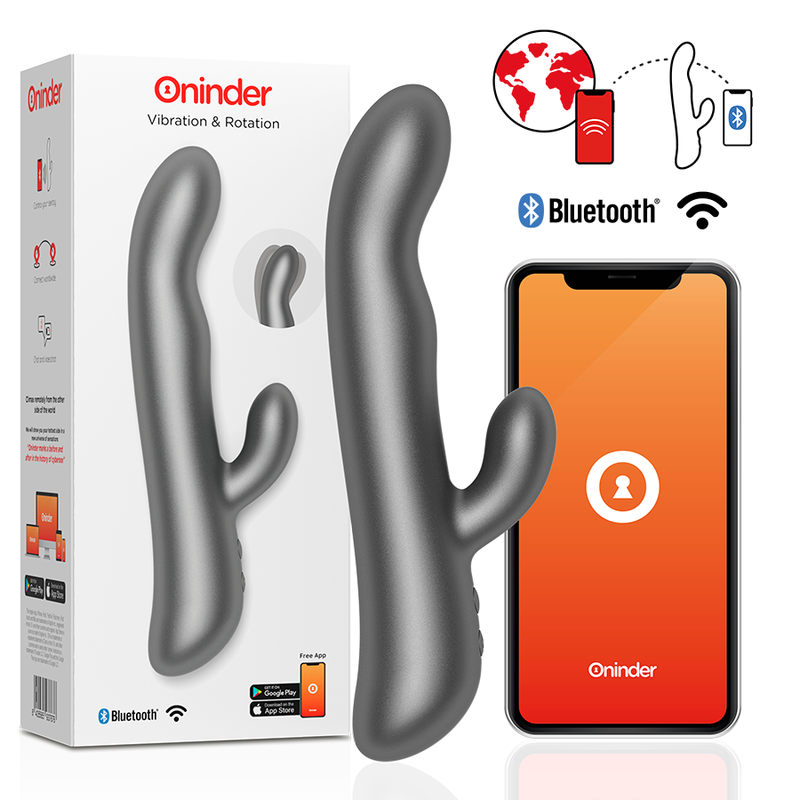 ONINDER? ? OSLO VIBRATION ROTATION SCHWARZ ? KOSTENLOSE APP – Bild 2
