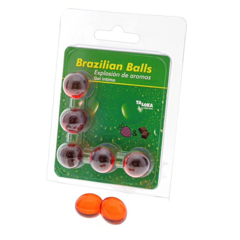 img_130648_1f5aed1098212d809b52348bc61ae1f0_1.jpg TALOKA - 5 BRASILIANISCHE KUGELN, ERDBEERE UND SCHOKOLADE, INTIMGEL