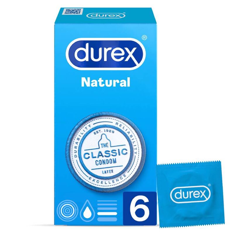 DUREX - NATURAL CLASSIC 6 EINHEITEN