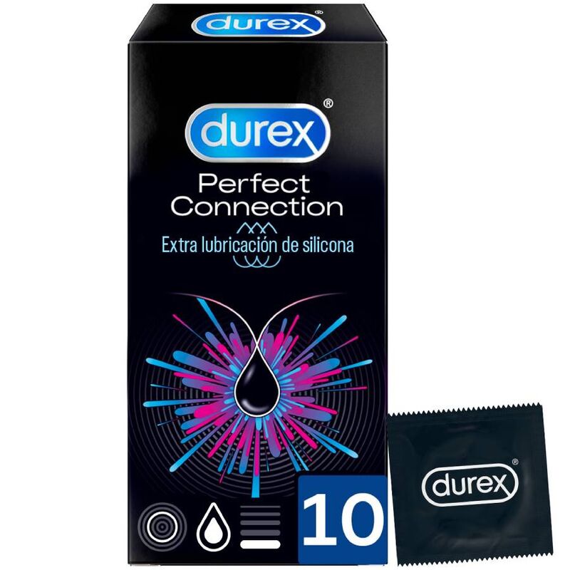 img_134995_3b5790380b1ee992bb9cba6ccb38c138_1.jpg DUREX - PERFECT CONNECTION SILIKON EXTRA SCHMIERUNG 10 EINHEITEN