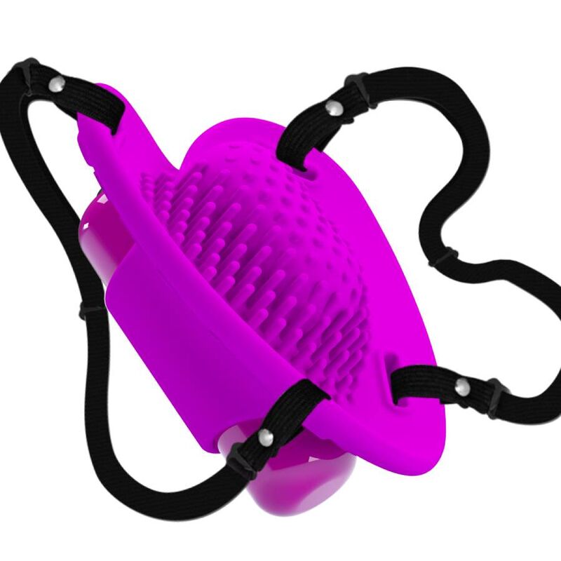 PRETTY LOVE - HEARTBEAT CLITORIS MASSAGER 10 VIBRATIONSMODI LILA – Bild 2