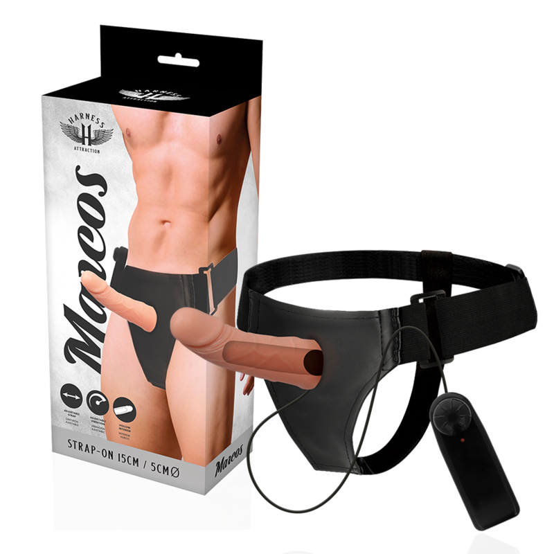 img_140255_d047b94bc5f9332fc180c9f39660e0c3_1.png HARNESS ATTRACTION - RNES HOHLRAHMEN MIT VIBRATOR 15 CM -O- 5 CM