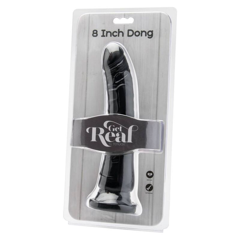 GET REAL - DONG 20,5 CM SCHWARZ – Bild 2