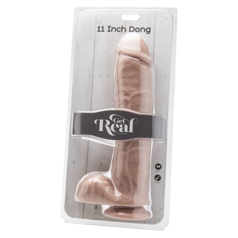 GET REAL - DILDO 28 CM MIT HOLENHAUT – Bild 2