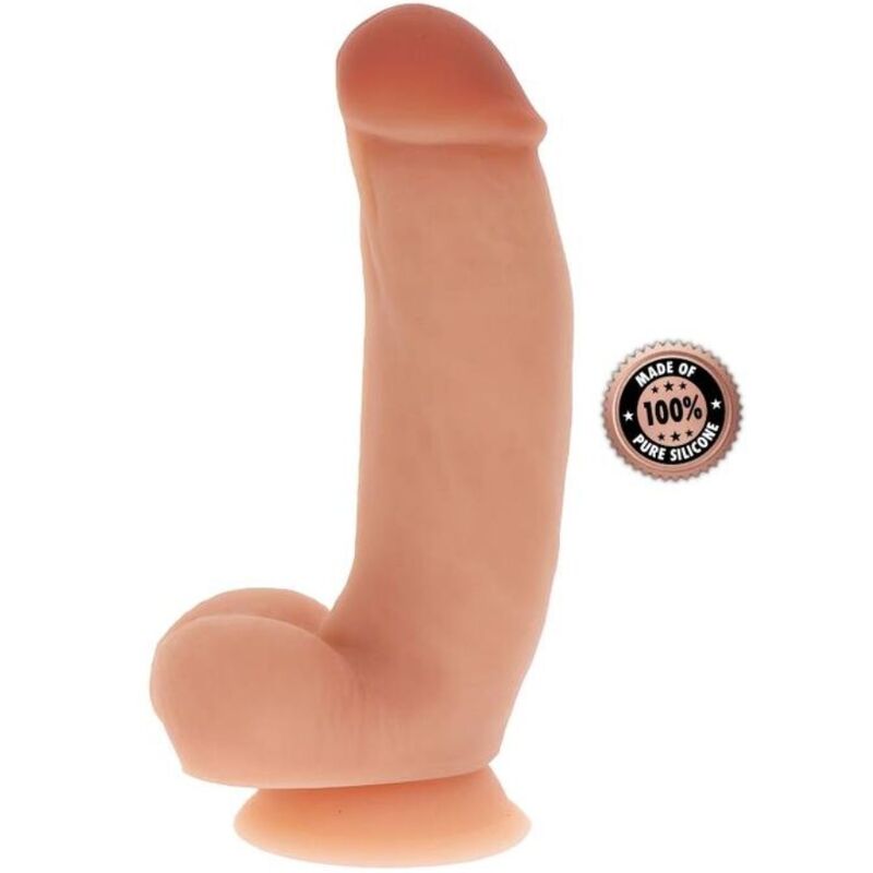 img_140483_3134aefc335577f878156f213be0ee52_1.jpg GET REAL - SILIKONDILDO 18 CM MIT KUGELN HAUT