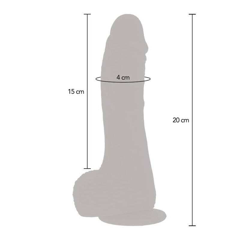 GET REAL - UPDOWN ROTIERENDE VIBR-DILDO-HAUT – Bild 5