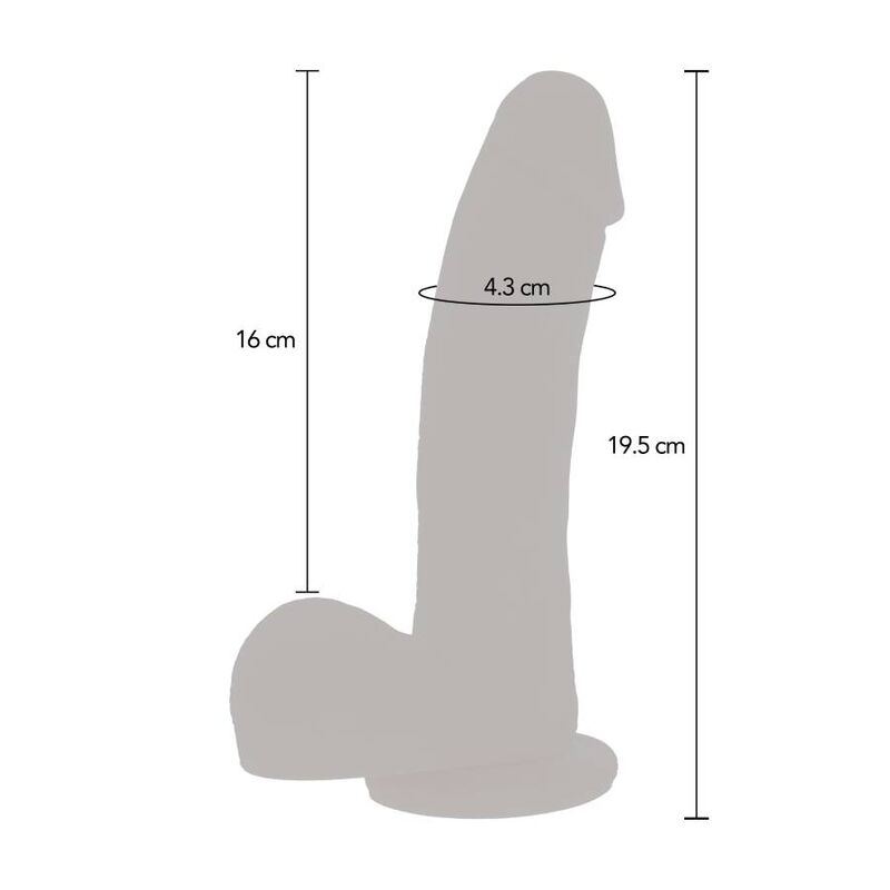 GET REAL - MAGNETISCHER PULSE VERTRAUENDE DILDO-HAUT – Bild 5
