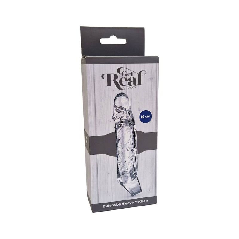GET REAL - VERLNGERUNGSHÜLSE MEDIUM TRANSPARENT – Bild 3