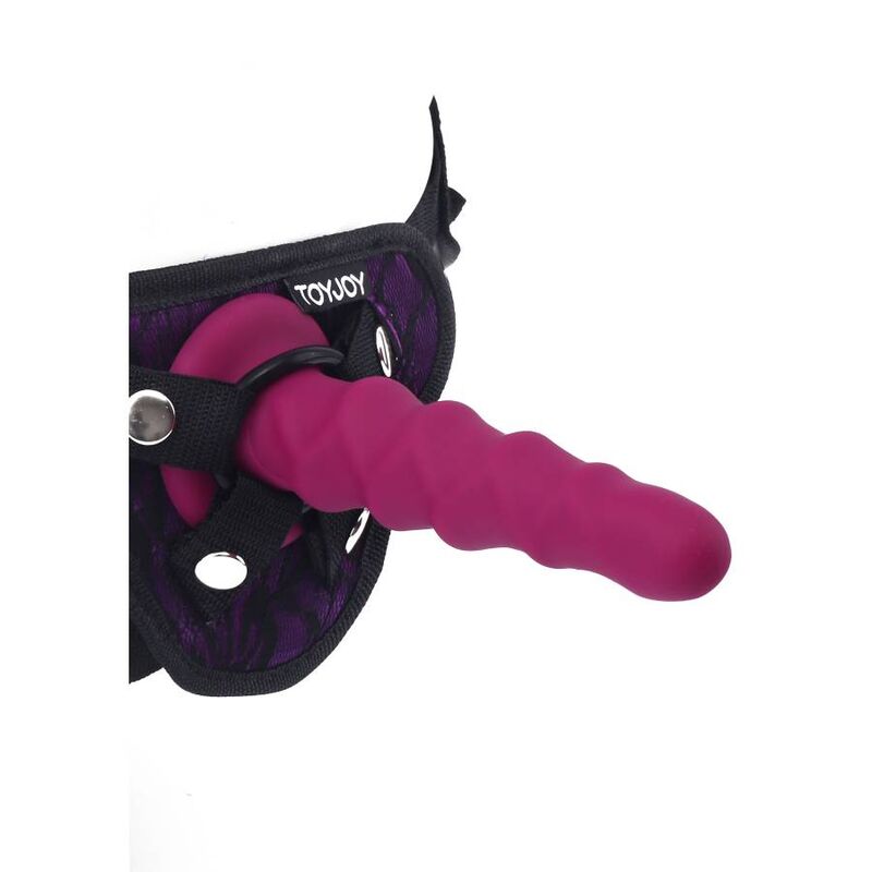GET REAL - RIBBED DONG 12 CM ROT – Bild 2