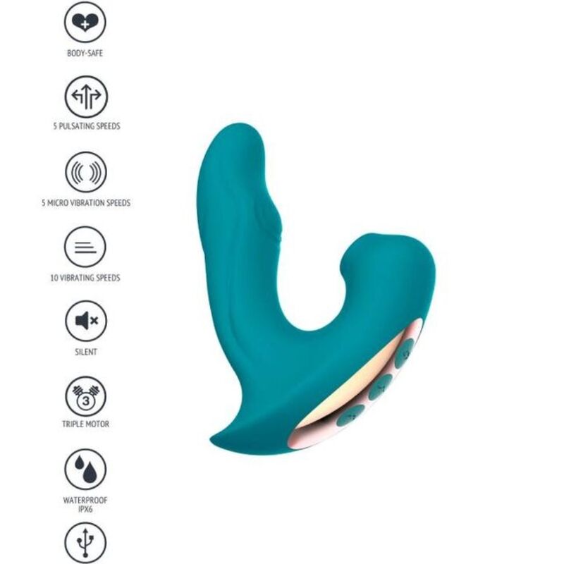 XOCOON - ETERNAL LOVE VIBE STIMULATOR GRÜN – Bild 2
