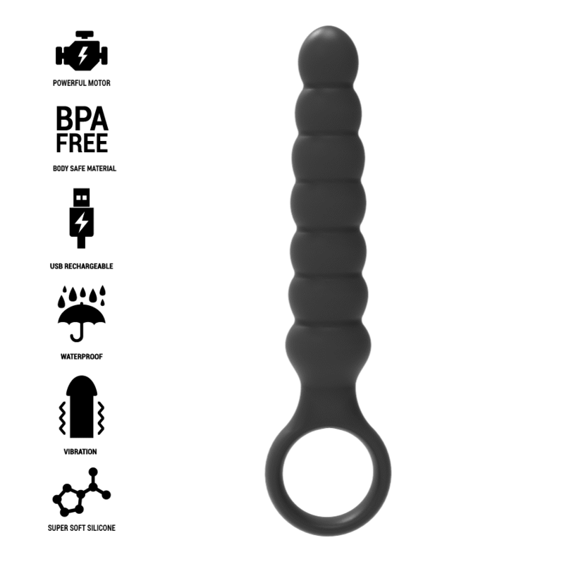 BLACKSILVER - BOB LEISTUNGSSTARKER ANAL-DILATOR AUS SILIKON