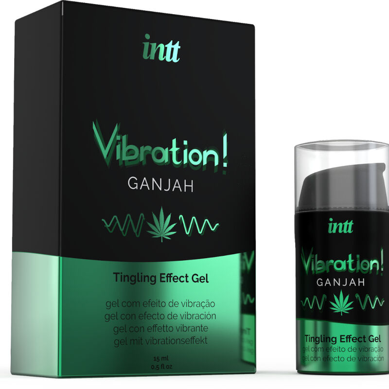 img_145167_286491d7156910fe8e92fa476c367d6f_1.jpg INTT - KRAFTVOLLES INTIMSTIMULIERENDES FLÜSSIGES VIBRATIONSGEL CANNABIS 15ML