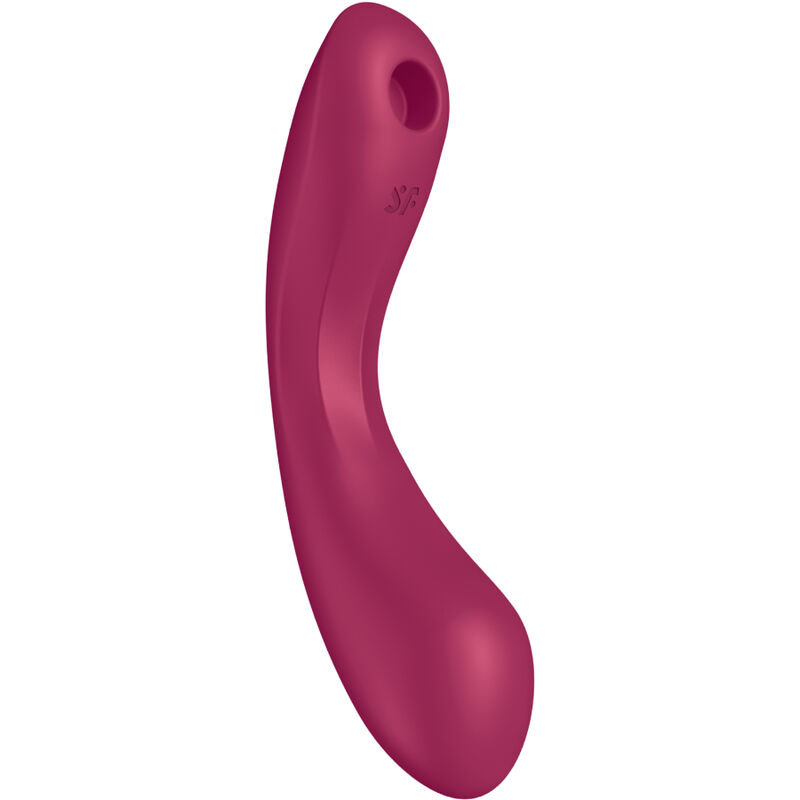 SATISFYER - CURVE TRINITY 1 AIR PULSE VIBRATION RED – Bild 2