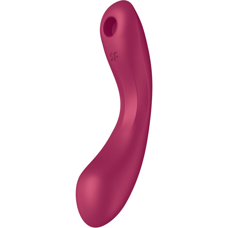 SATISFYER - CURVE TRINITY 1 AIR PULSE VIBRATION RED – Bild 3
