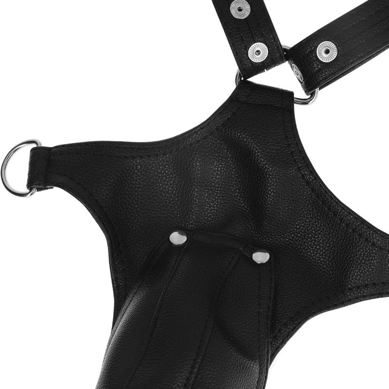 FETISH SUBMISSIVE ATTITUDE - V-FÖRMIGER HARNESS AUS ÖKOLEDER FÜR HERREN – Bild 4