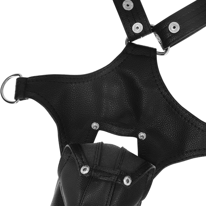 FETISH SUBMISSIVE ATTITUDE - V-FÖRMIGER HARNESS AUS ÖKOLEDER FÜR HERREN – Bild 5