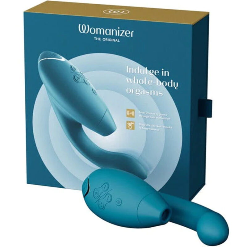 WOMANIZER - DUO 2 STIMULATOR BLAUES BENZIN