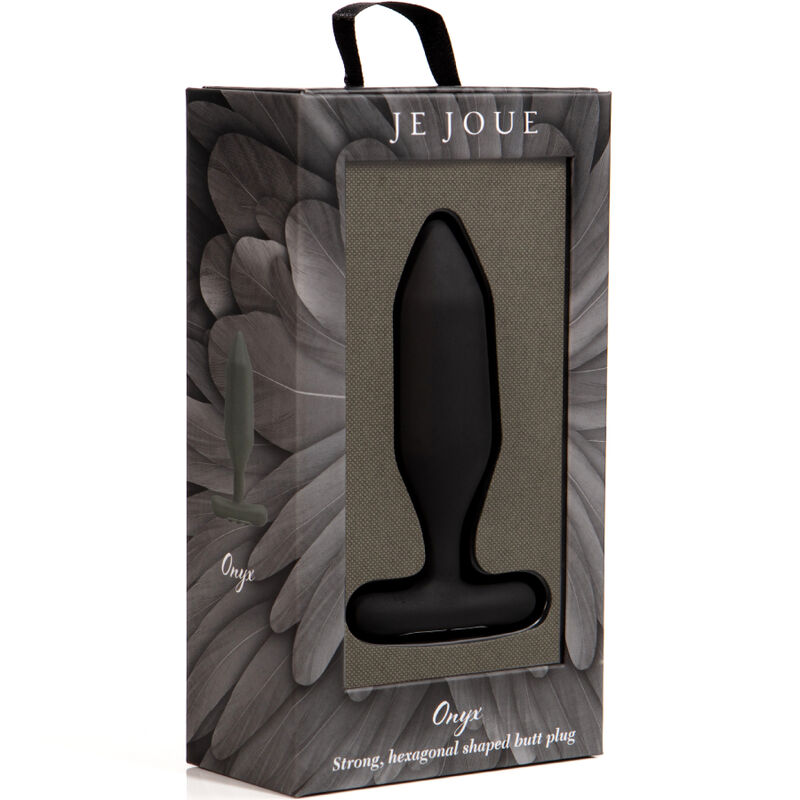 JE JOUE - ONYX ANAL PLUG VIBRATOR SCHWARZ – Bild 3