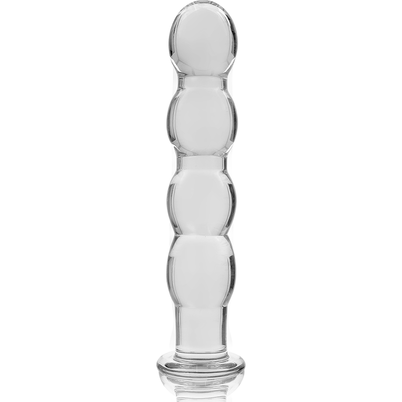 NEBULA SERIES BY IBIZA - MODELL 10 DILDO BOROSILIKATGLAS 16,5 X 3,5 CM KLAR – Bild 2